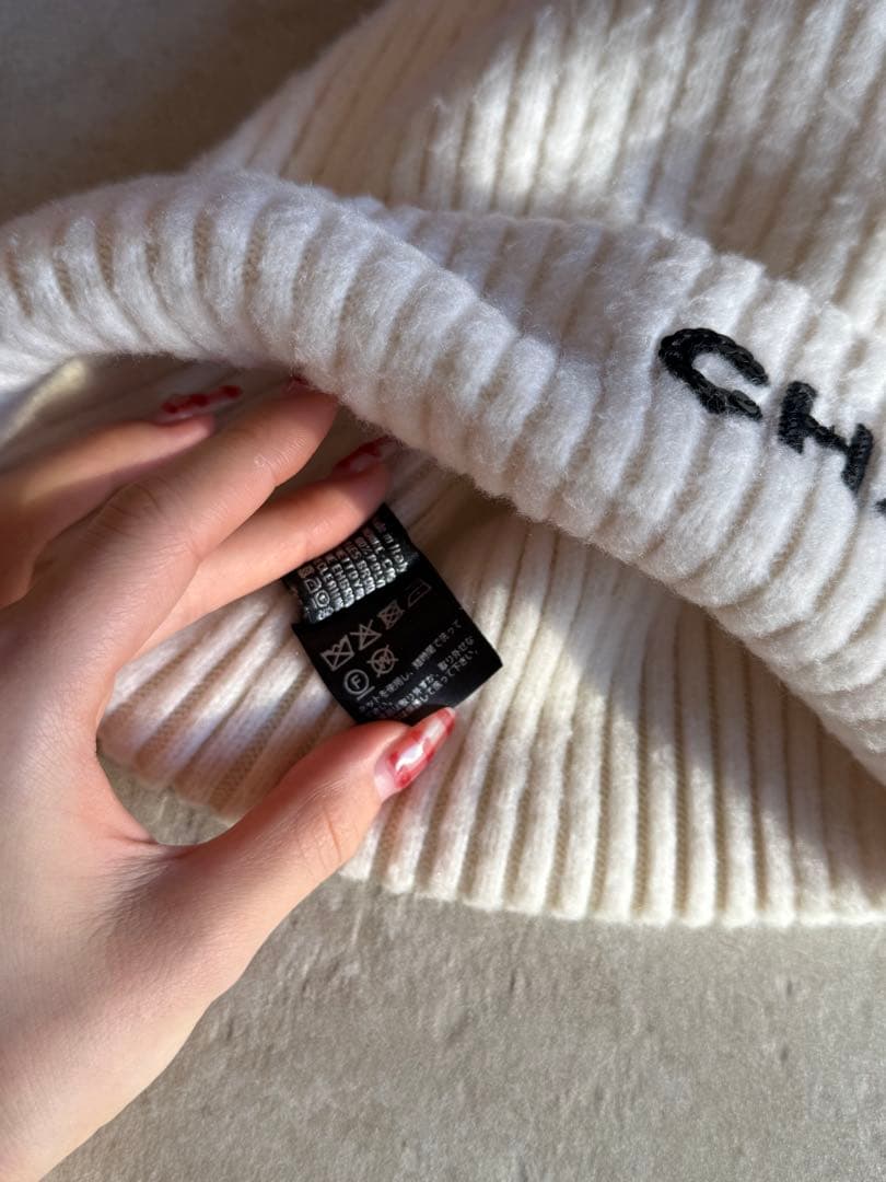 CHANEL シャネル ニット帽 ビーニー 帽子