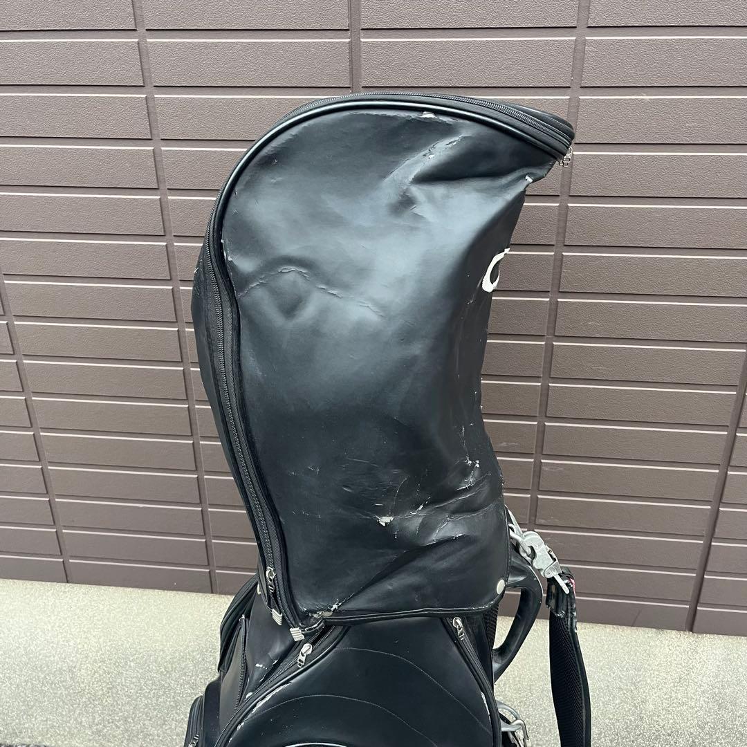 【大人気】OAKLEY オークリー SKULL キャディバッグ 3点式　ブラック