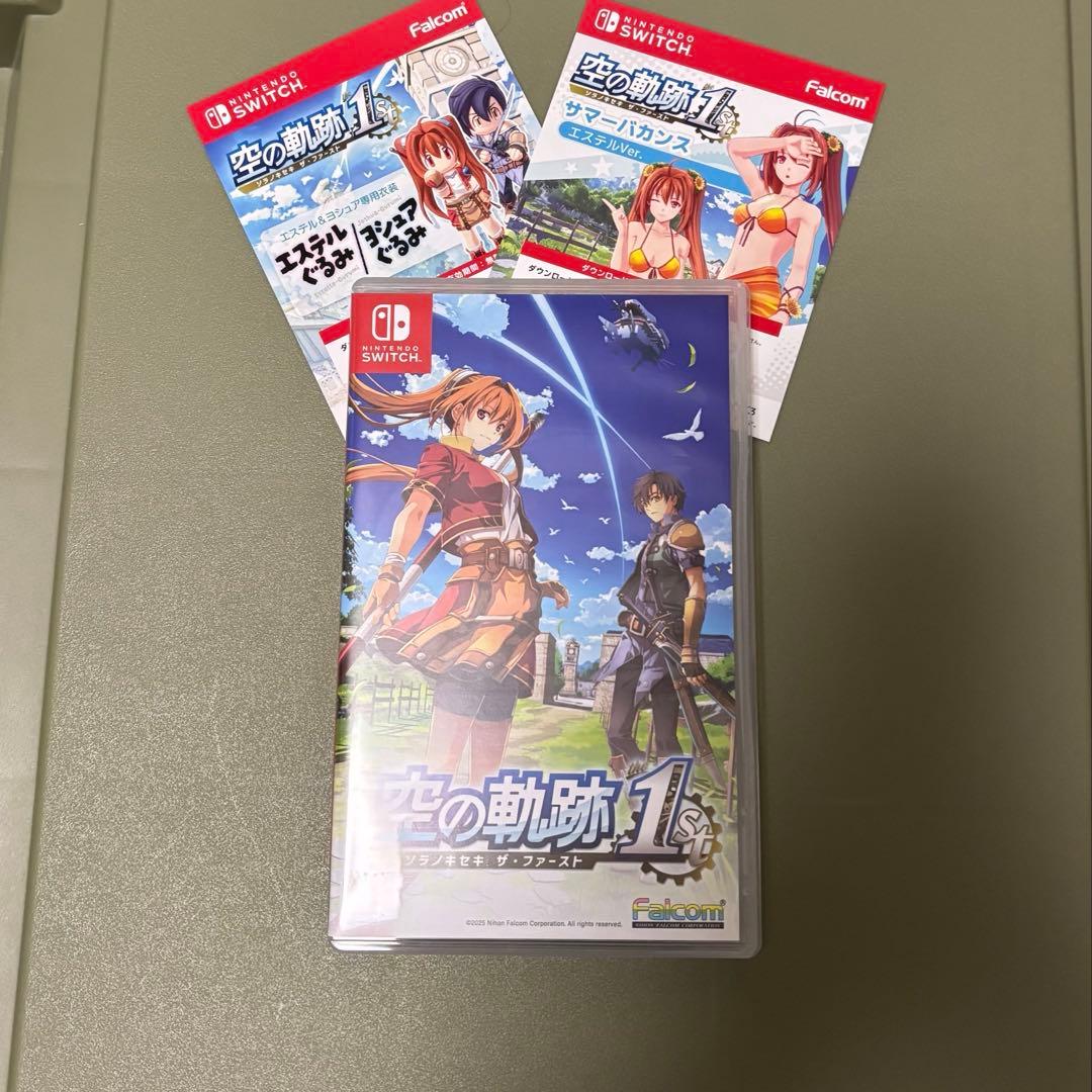 空の軌跡 the 1st Switch 特典未使用　サマーバカンス