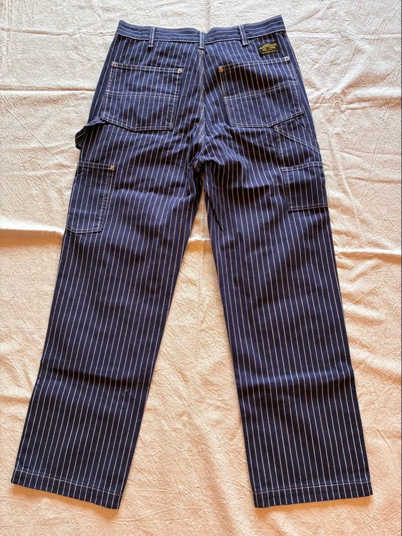 【typeＤ-XL】 ウォバッシュ　ストライプ　デニム　パンツ　ヒッコリー