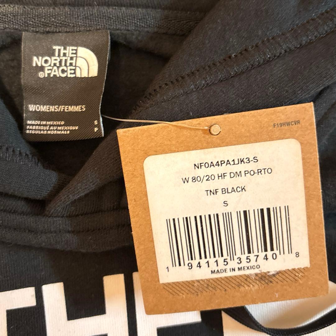 【新品タグ付】サイズ S ノースフェイス フーディ パーカー TNF BLACK