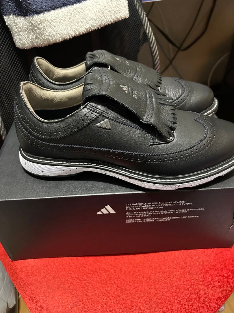 新品 adidas GOLF MC87 BOA レザーゴルフシューズ スパクレス