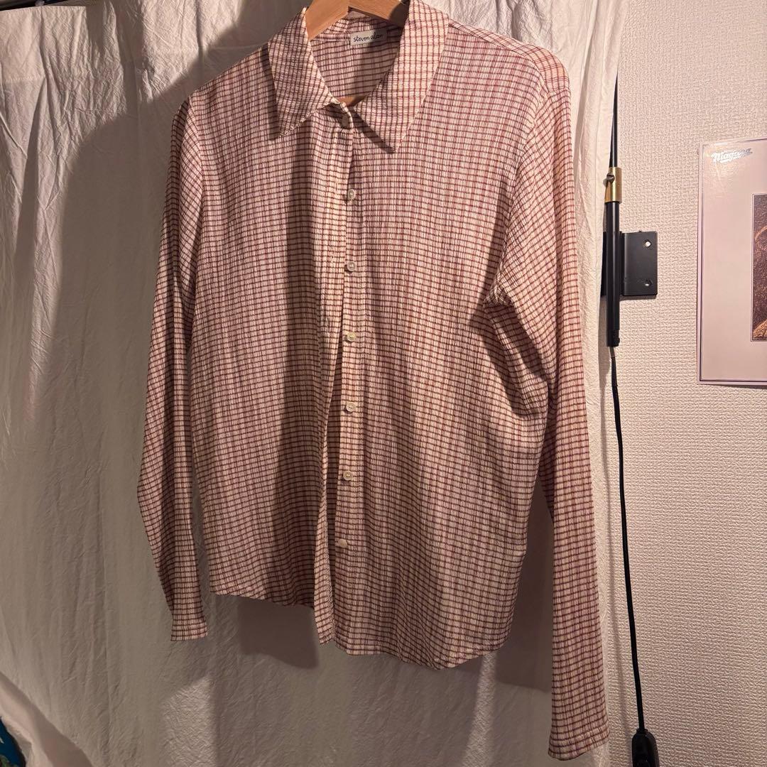 StevenAlan SHIRT ギンガムチェック シャツ