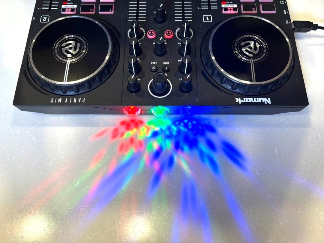 Numark　Party MixII　LEDパーティライト搭載DJコントローラー