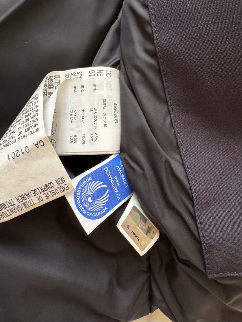  　ダウンベスト　濃紺　M　 ２３０２JM R　美品