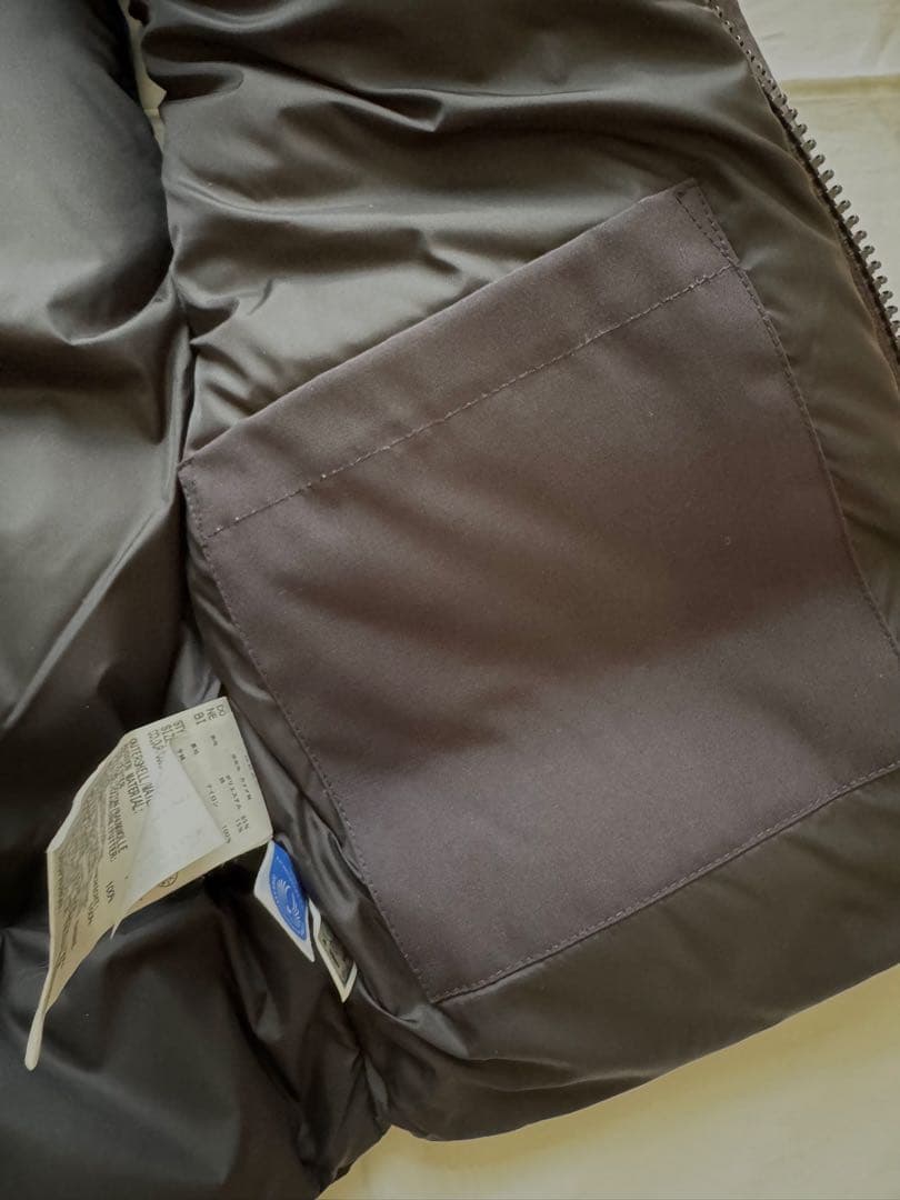  　ダウンベスト　濃紺　M　 ２３０２JM R　美品