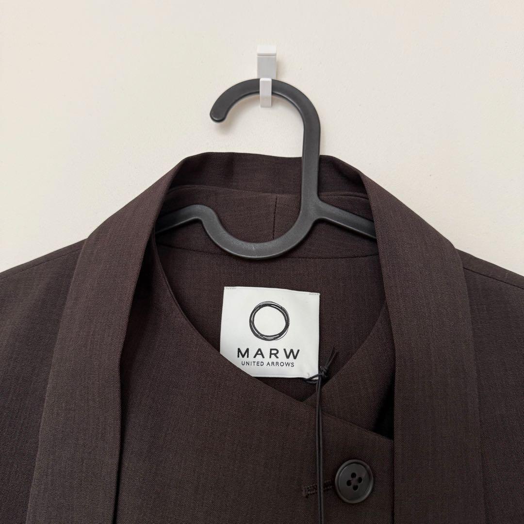 MARW UNITED ARROWS ウエストベルト無限ジレ　DARKBROWN