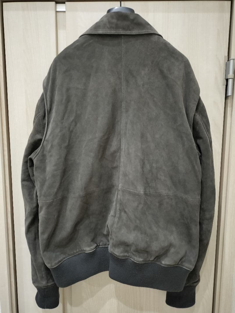 ZARA スエード ジャケット ブルゾン XL グレー