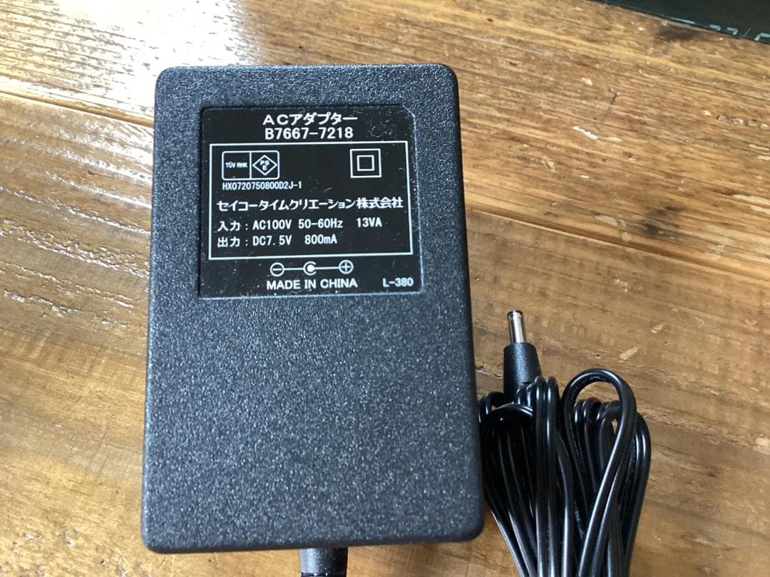 ★美品/SEIKO/DL305K/デジタル電波クロック/温度/湿度/カレンダー
