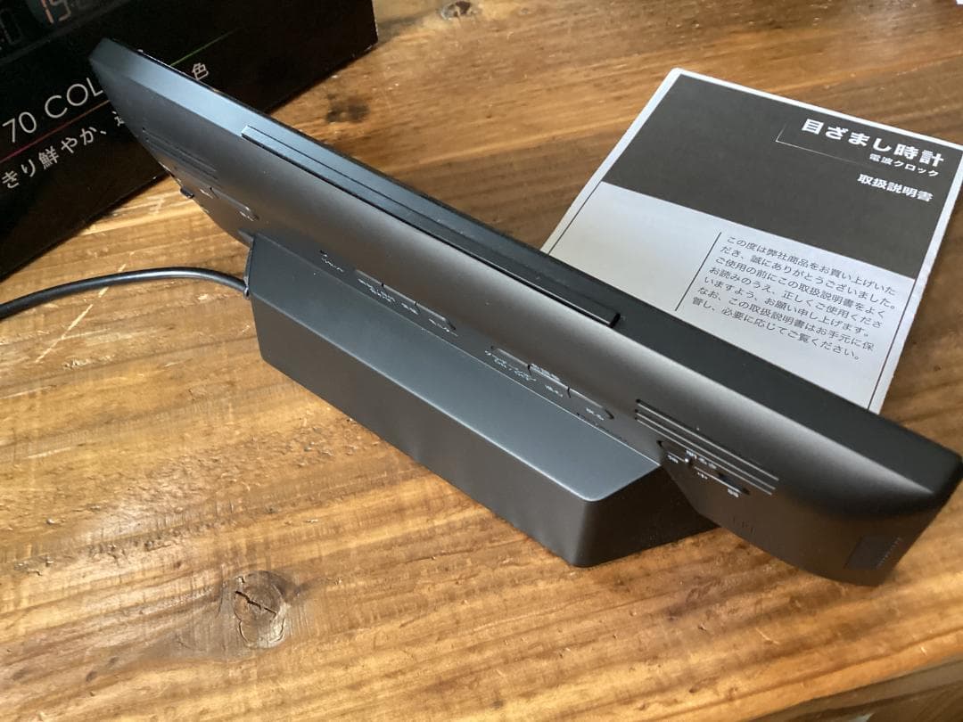 ★美品/SEIKO/DL305K/デジタル電波クロック/温度/湿度/カレンダー