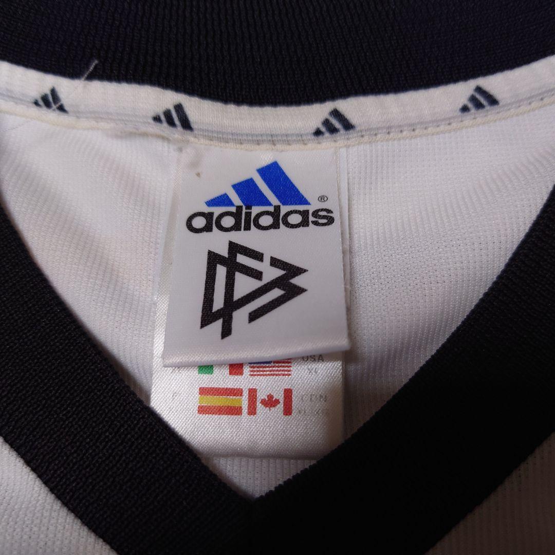 00s adidasドイツ代表ユニフォーム　ゲームシャツアディダス　ビッグサイズ