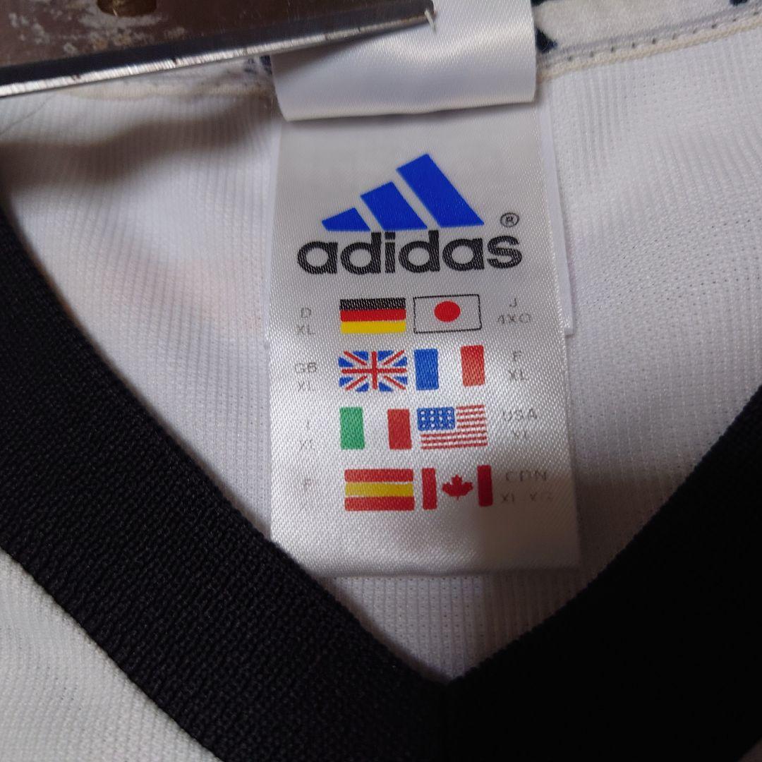 00s adidasドイツ代表ユニフォーム　ゲームシャツアディダス　ビッグサイズ