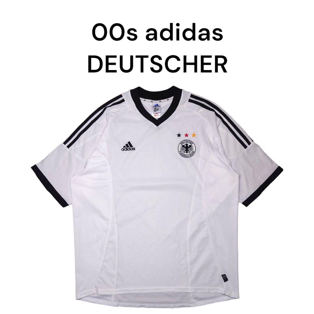 00s adidasドイツ代表ユニフォーム　ゲームシャツアディダス　ビッグサイズ