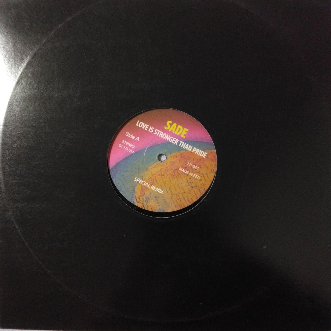 Sade Love Is Stronger Than Pride レコード