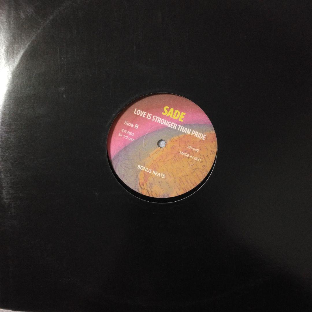 Sade Love Is Stronger Than Pride レコード