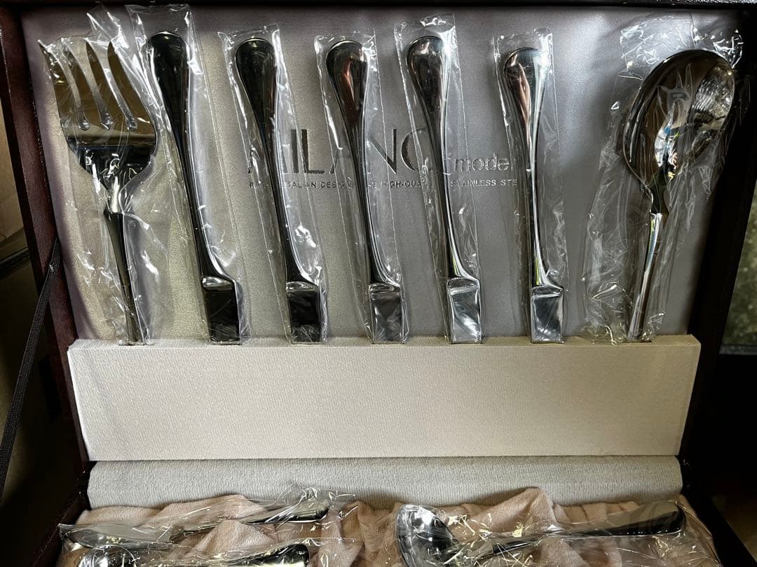 未使用 MILANO modern カトラリー　50本セット 18-8ステンレス