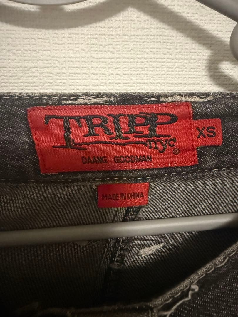 TRIPP NYC２wayストラップジップボンテージデニムパンツ