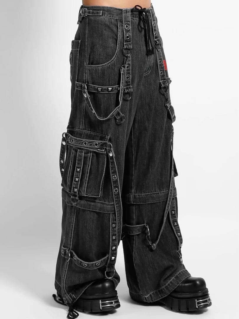 TRIPP NYC２wayストラップジップボンテージデニムパンツ