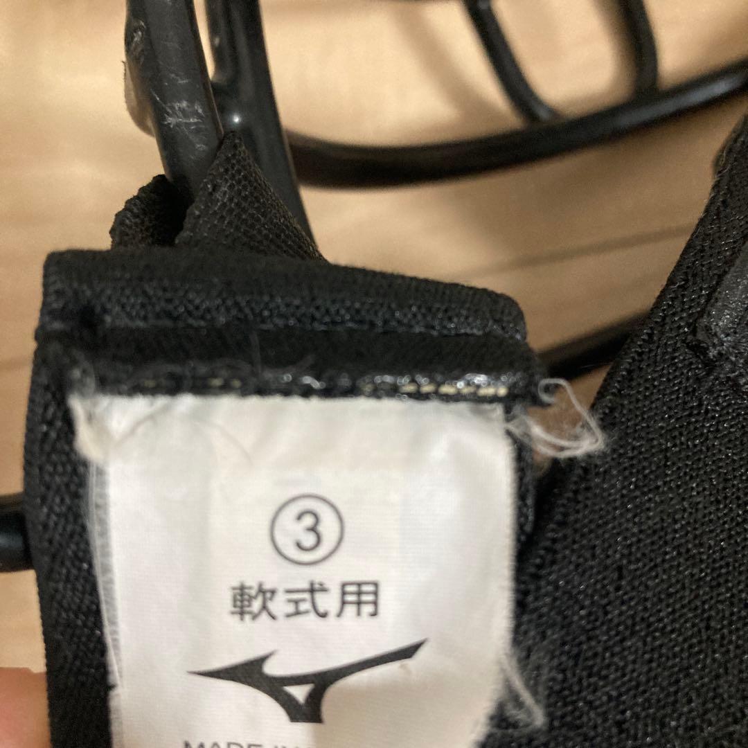 超美品‼︎キャッチャーマスク軟式用日本の野球連盟公認　sizeフリー