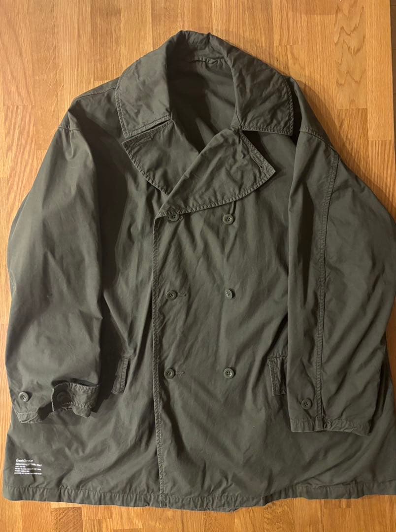 ジャケット・アウター freshservice OVERDYED LEFT TWILL COAT