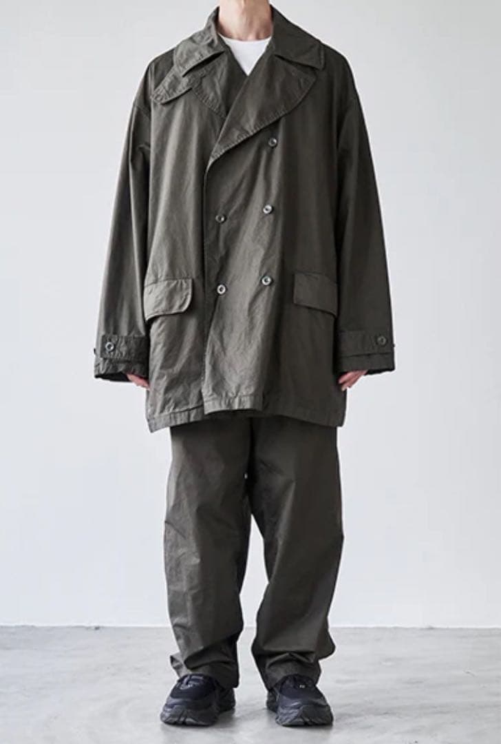 ジャケット・アウター freshservice OVERDYED LEFT TWILL COAT