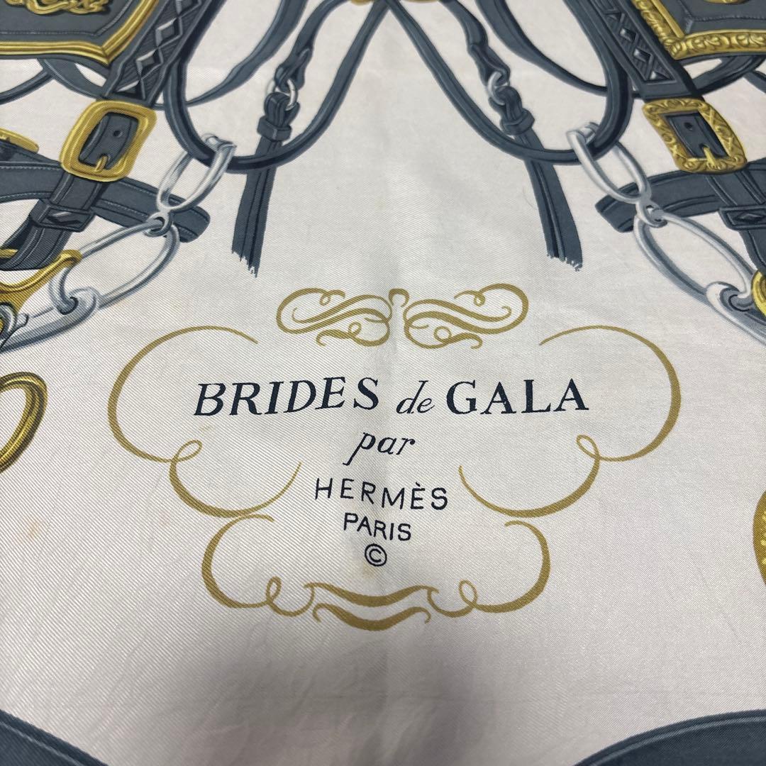 エルメス　カレ　BRIDES de GALA スカーフ