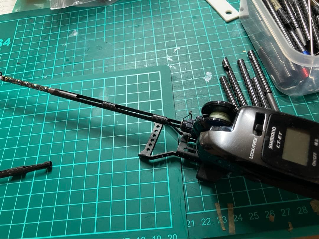 超軽量ワカサギ穂先用Kfactory Limited 10センチ延長　２本セット