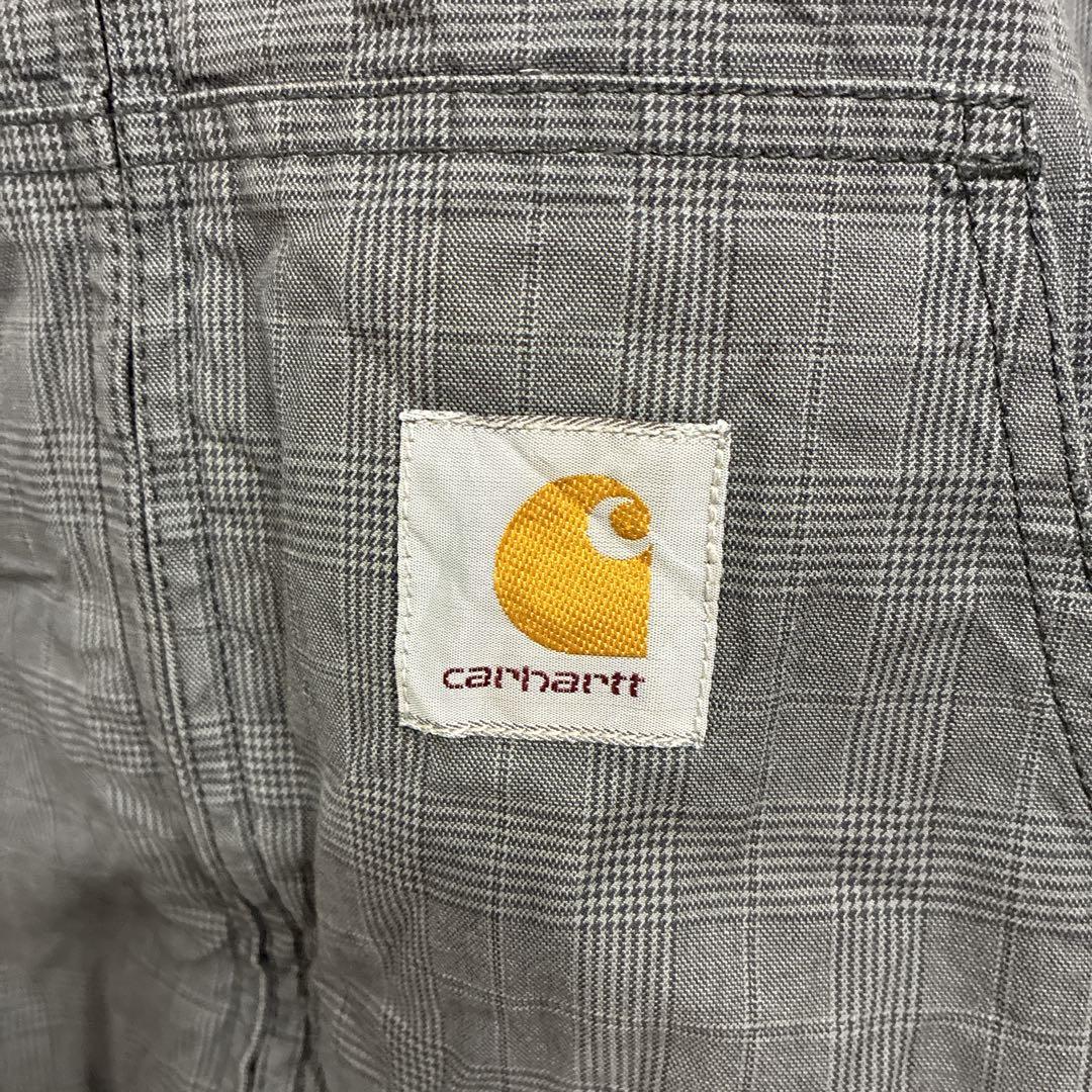 超人気❗️カーハート　コットンパーカー　XL90sワンポイント刺繍ロゴ古着希少レア