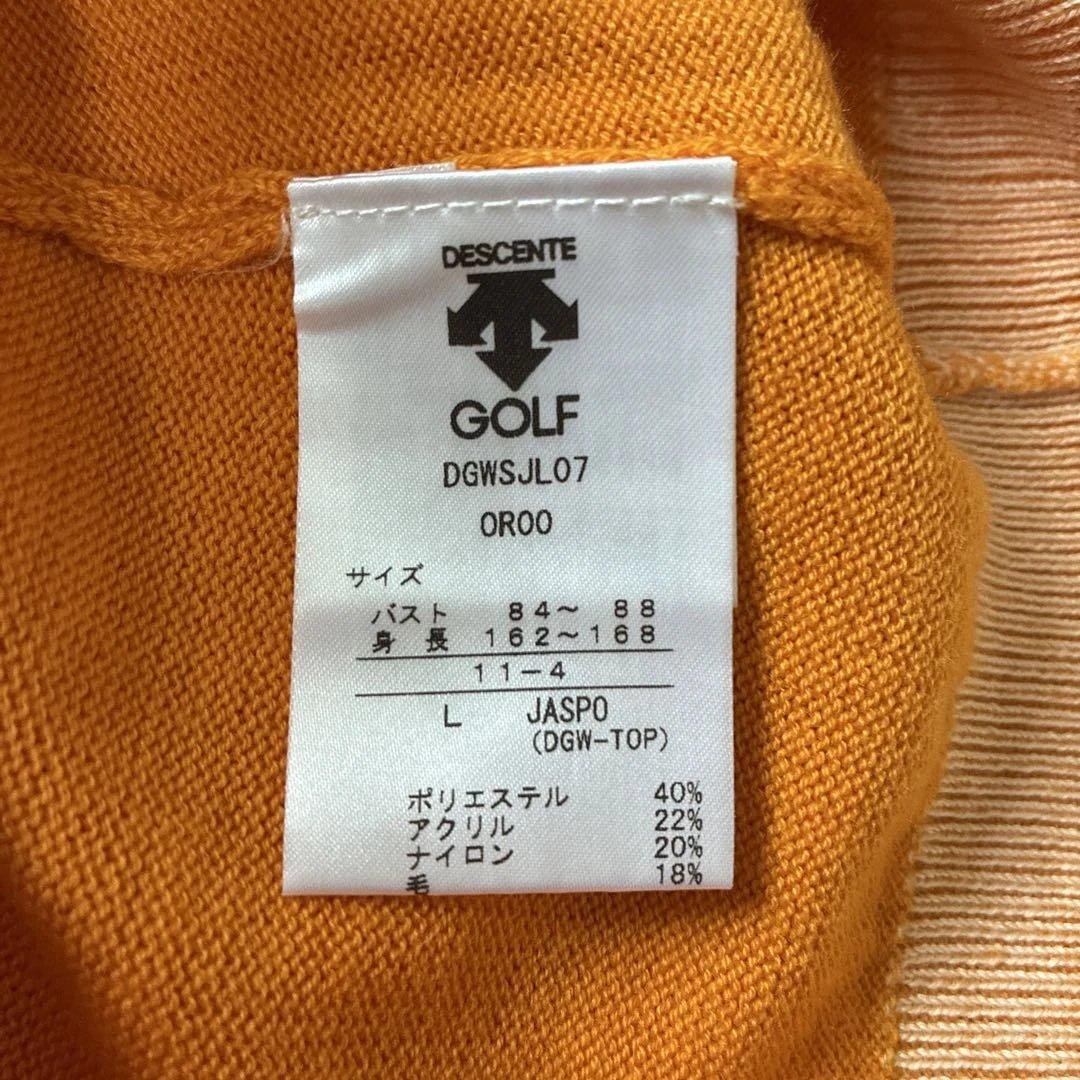DESCENTEGOLF タートルネックセーターL