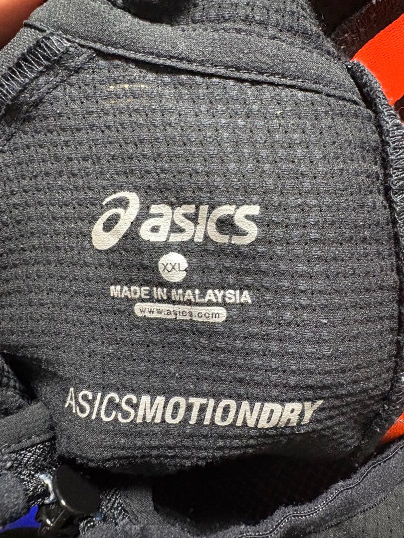 レスリング日本代表ASICS ウォームアップウェア XXL 黒