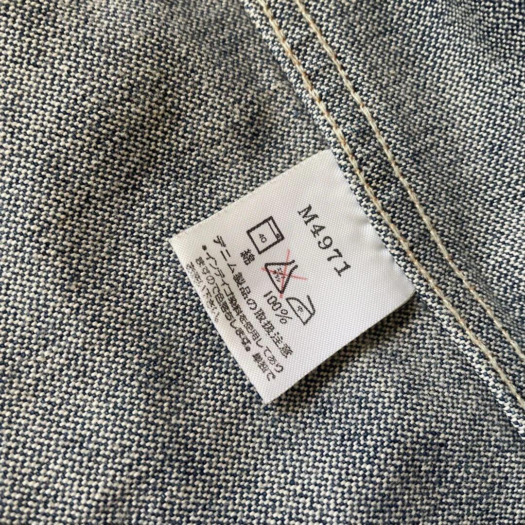 Wrangler デニムジャケット124MJ 色落ち良好 ヴィンテージ風　M