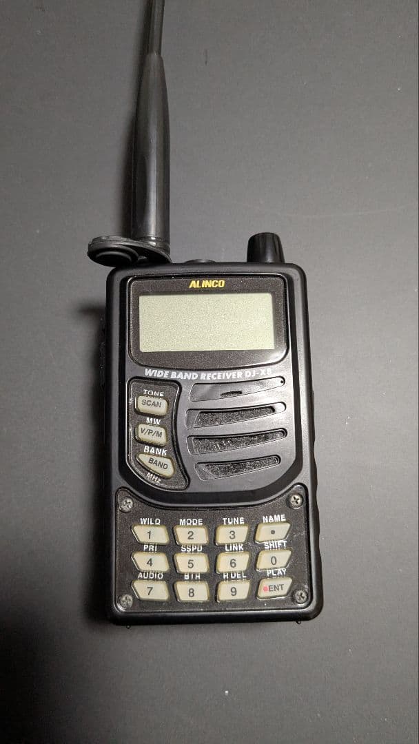 ALINCO エアバンド広帯域受信機　DJ-X8
