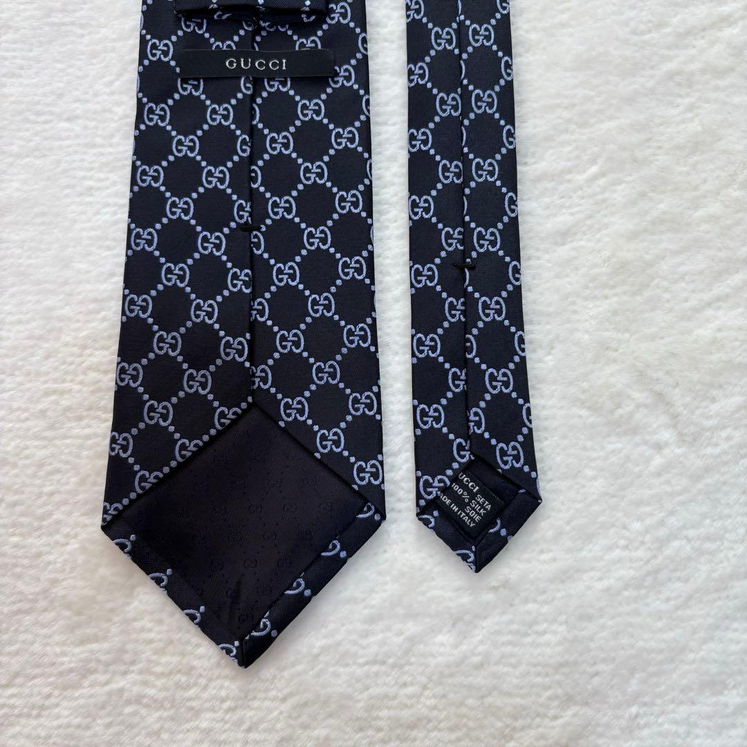美品✨GUCCI グッチ　ネクタイ　GG柄　GGパターン　GGスプリーム