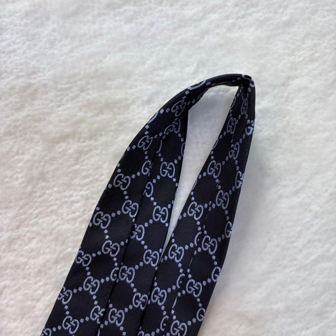 美品✨GUCCI グッチ　ネクタイ　GG柄　GGパターン　GGスプリーム