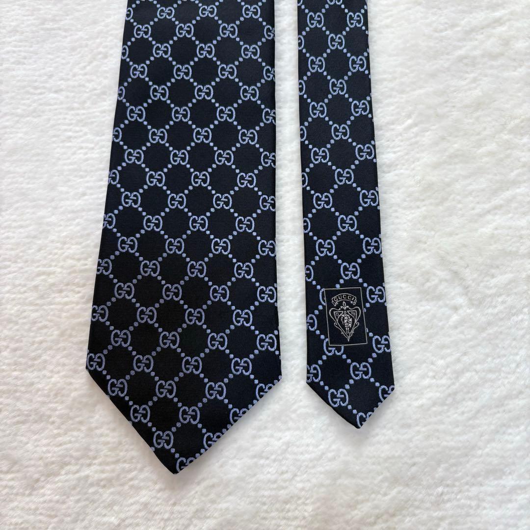 美品✨GUCCI グッチ　ネクタイ　GG柄　GGパターン　GGスプリーム