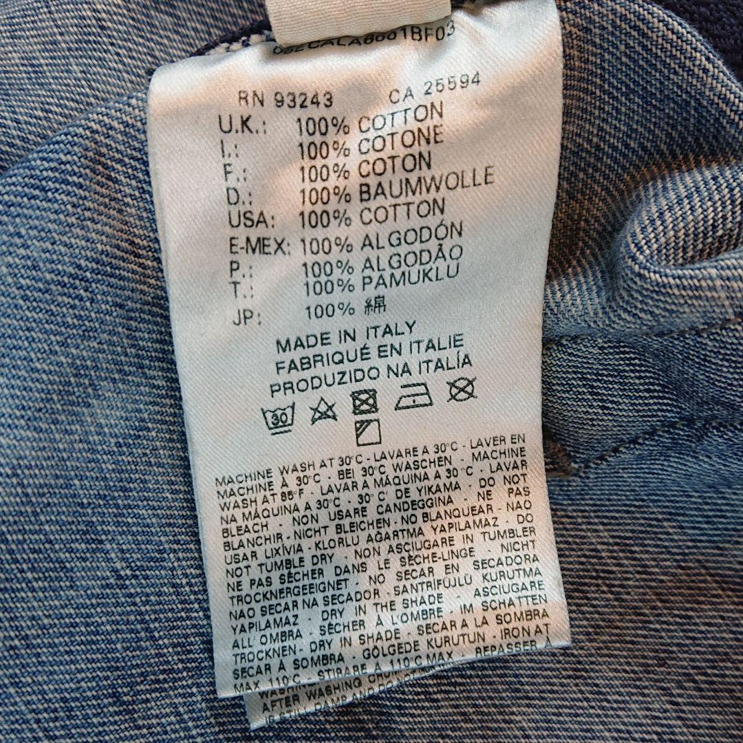 ★ Diesel ★ ディーゼル メンズ 長袖デニムジャケット ダメージ加工