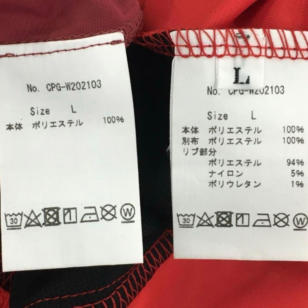 CPGゴルフ ワンピース 赤Ｌ新品