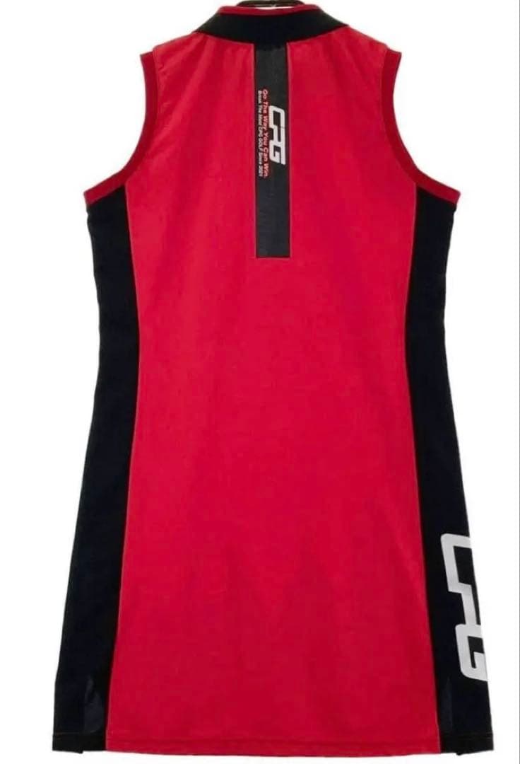 CPGゴルフ ワンピース 赤Ｌ新品