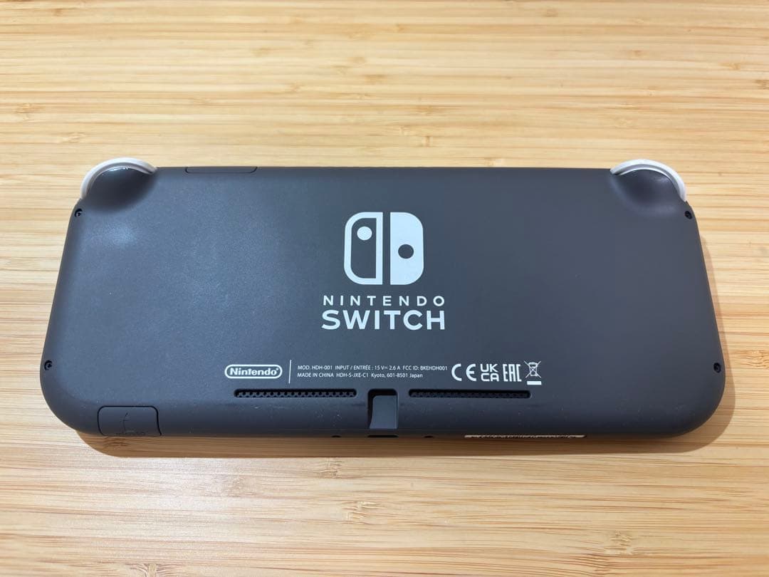 Nintendo Switch Lite グレー 本体（箱・純正充電器付き）