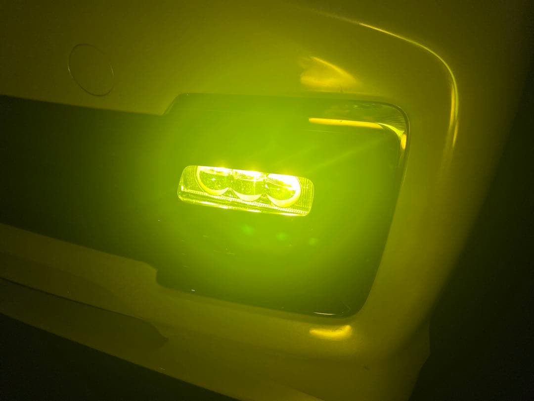 JF3 N-BOX 純正加工　LEDフォグランプ　イエロー加工