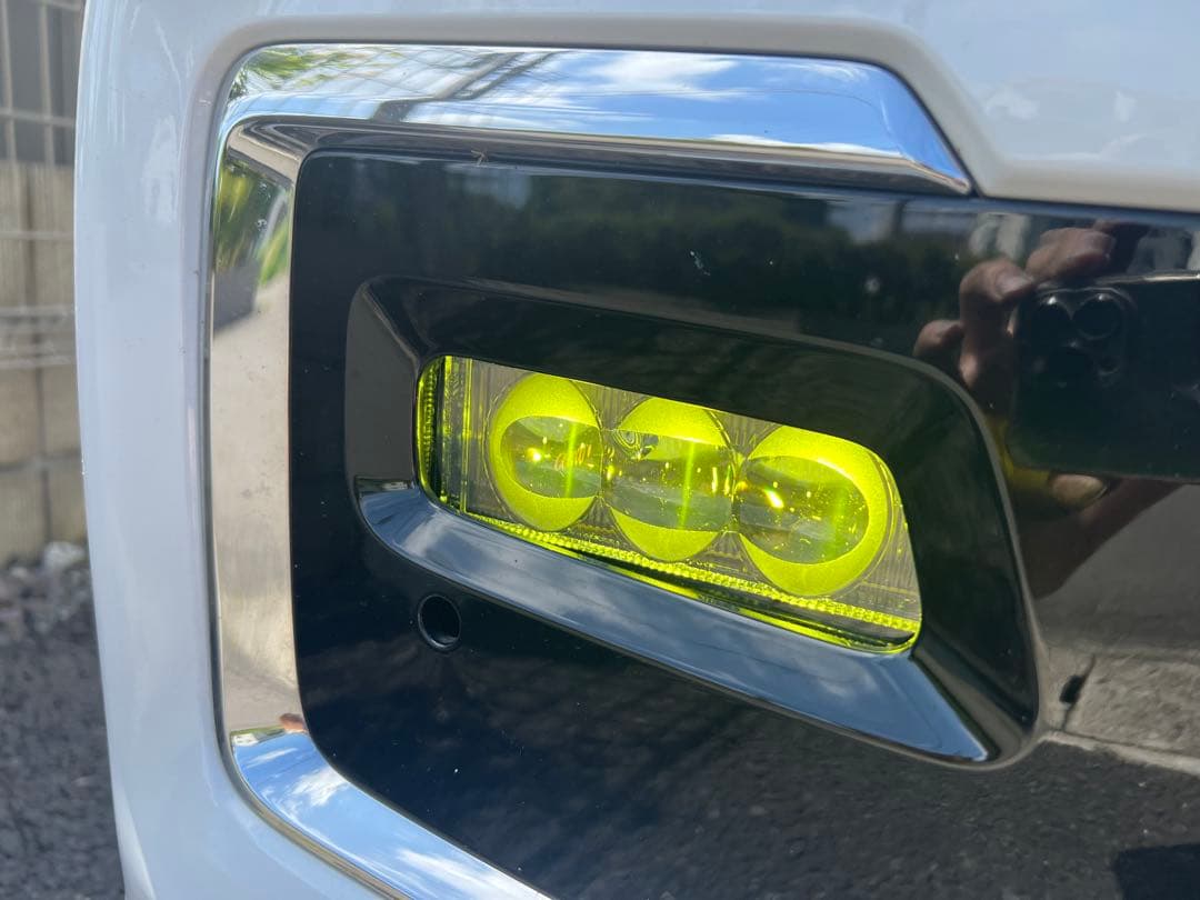 JF3 N-BOX 純正加工　LEDフォグランプ　イエロー加工