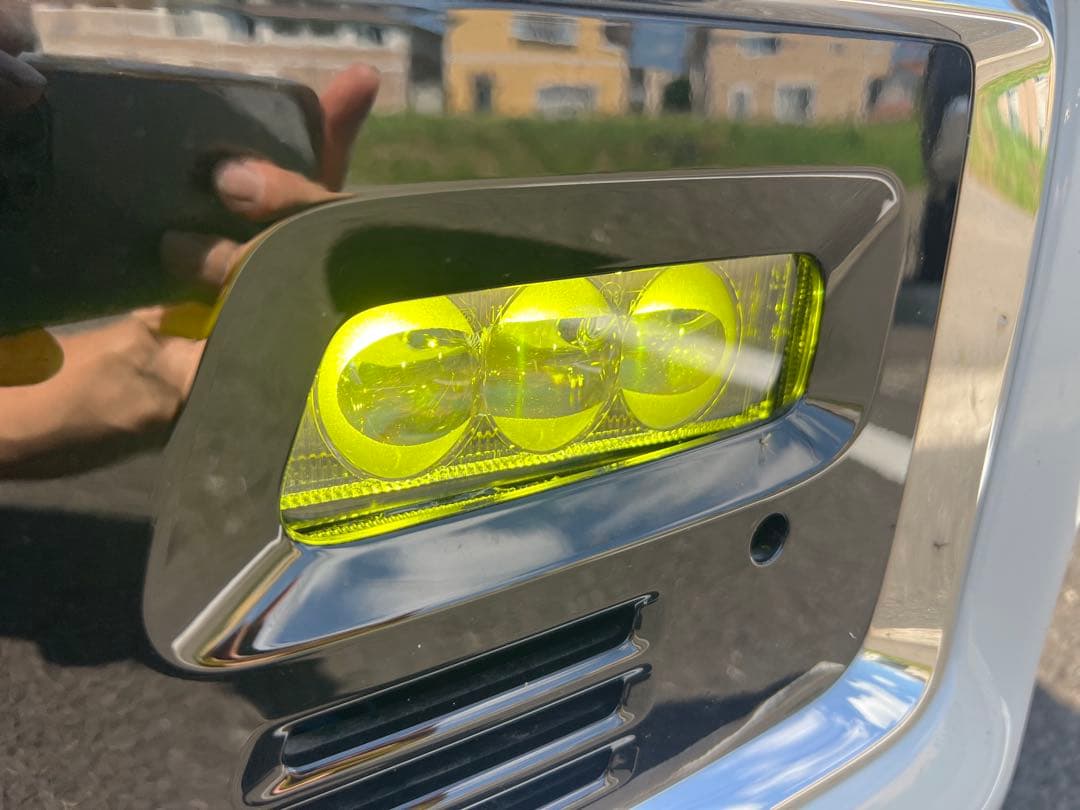 JF3 N-BOX 純正加工　LEDフォグランプ　イエロー加工