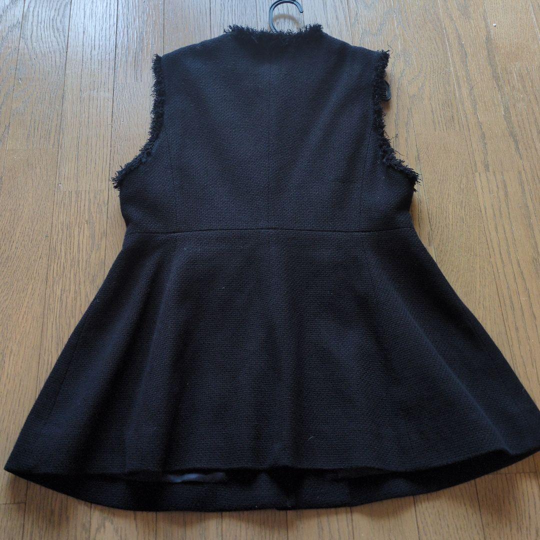 UNITED　ARROWS　グリーンレーベルリラクシング　ペプラムジレ