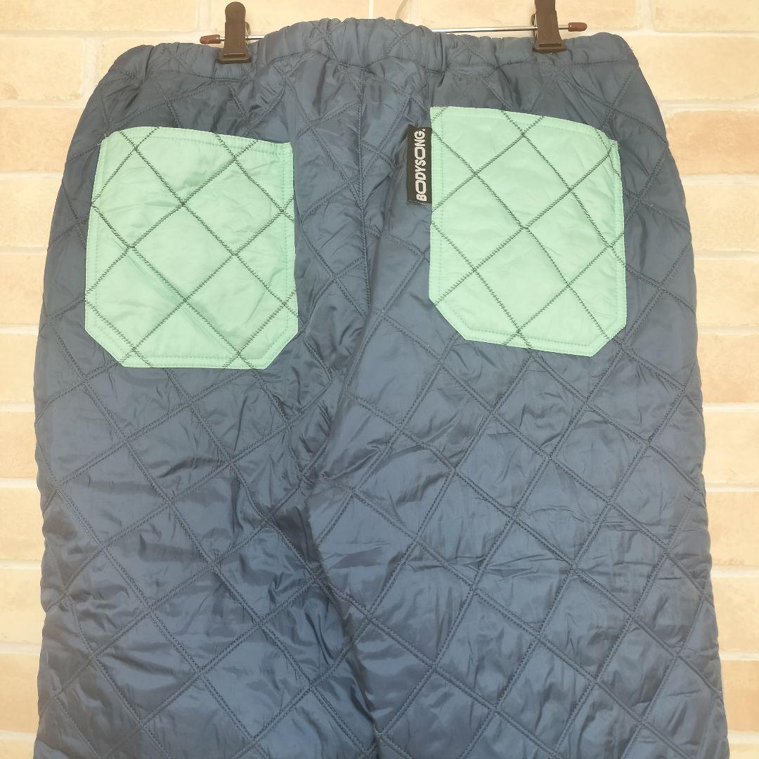 【極美品】BODYSONG 中綿キルティングカーゴイージーパンツ ドローコード