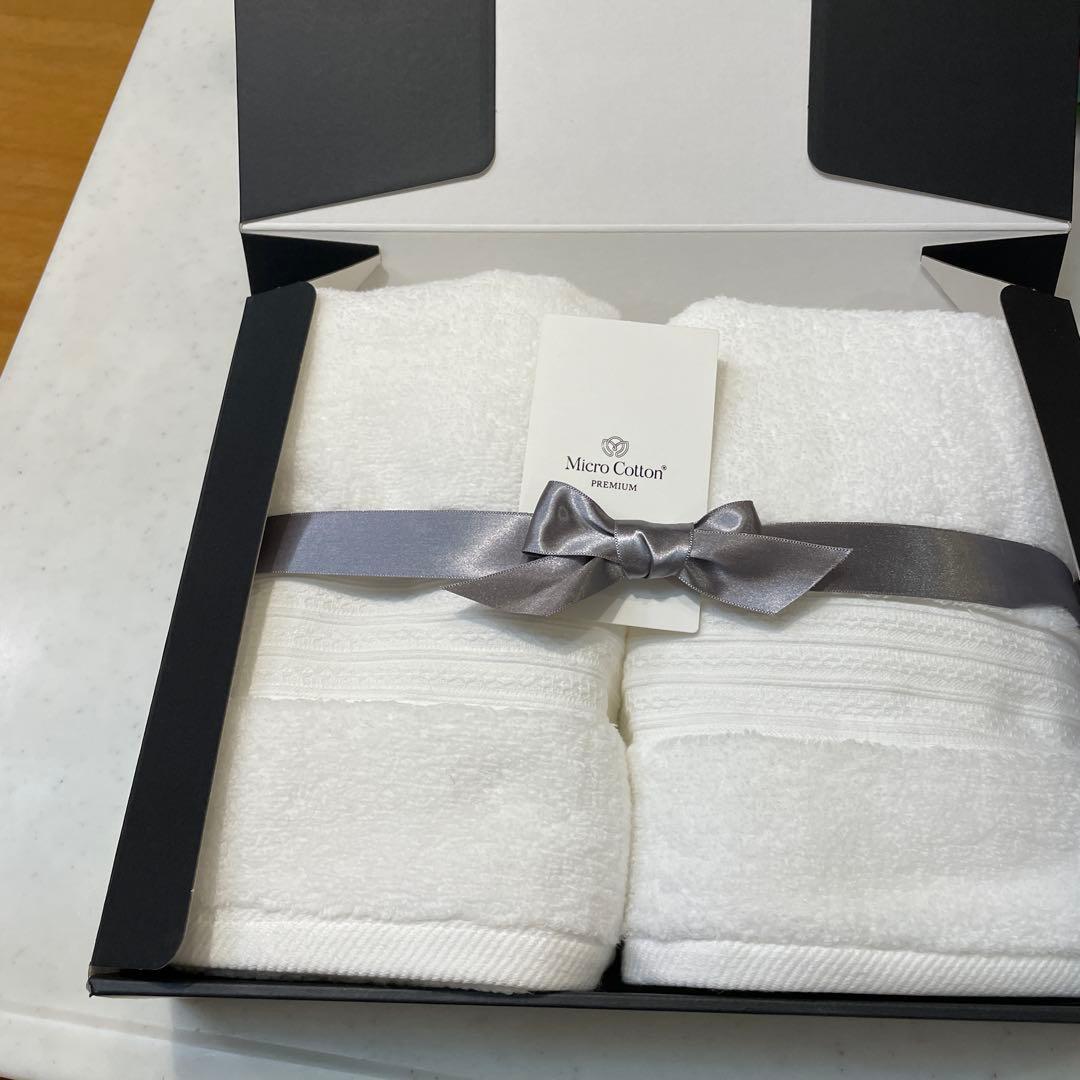プレミアムフェイスタオル 76×41cm 2枚セット