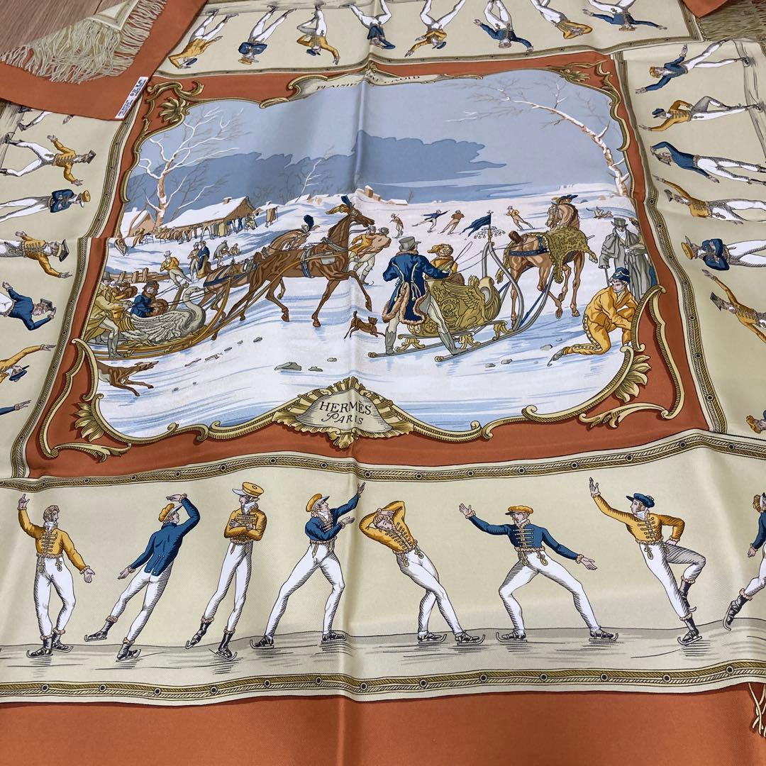 エルメス　スカーフ　新品　箱付き