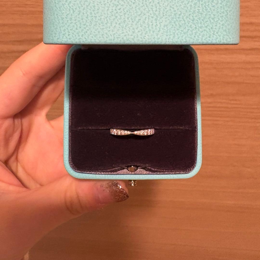 Tiffany & Co. ハーモニー プラチナ ダイヤモンドリング