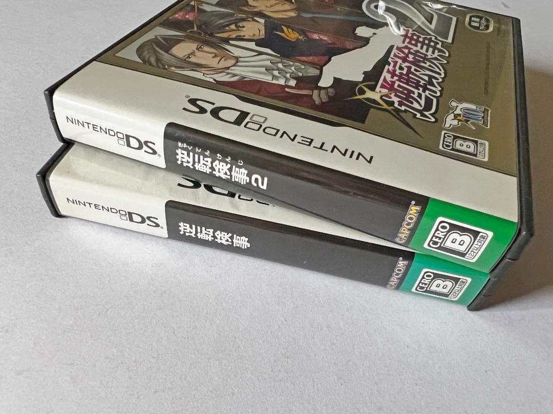 ニンテンドーDS 逆転検事 1 2 セット　Nintendo DS NDS
