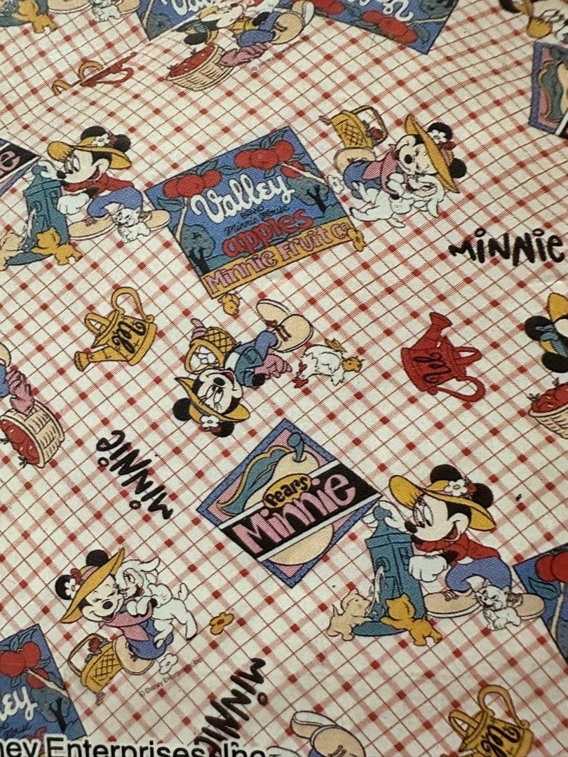 激レア ディズニー カントリー ミニー 掛け布団カバー 150x210cm