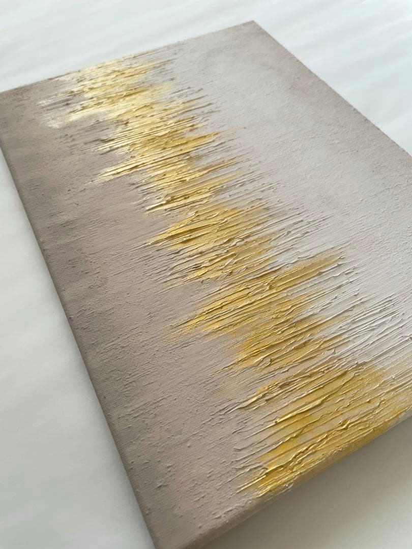 テクスチャーアート F4｜立体感ある抽象画 一点もの｜絵画 抽象画 現代アート
